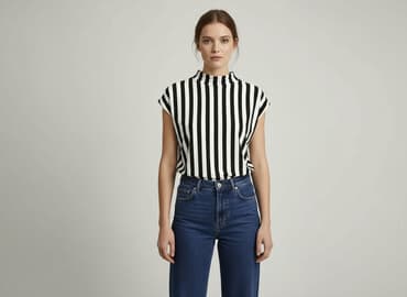 bluzki z golfem: Bluzka damska, rozmiar S — 6