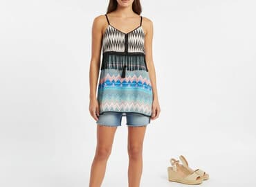 buty stranger things: River Island, Women`s tunic, size M — 6