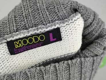 sweter piórkowy na drutach: Moodo, Tunika damska, rozmiar L — 5