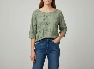 khaki bluzki: New Collection, Bluzka damska, rozmiar S — 1