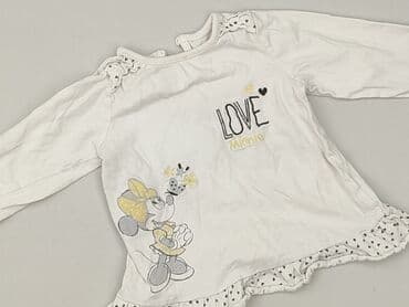 koszulka wilk i zając: Blouse, George, 9-12 months, condition - Good — 1