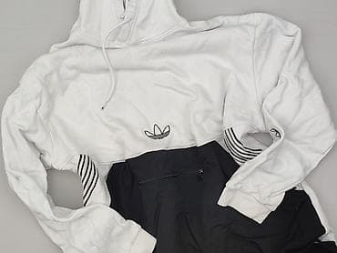 clothes second hand: Adidas, Bluza z kapturem damska, rozmiar XL — 1