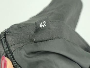 czarne błyszcząca spódnice: Spódnica damska, rozmiar XL — 5