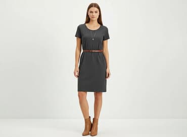 bluzka z dlugim rekawem czarna: Esmara, Sukienka damska, rozmiar L — 6