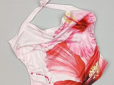 bikini neon: Damski top plażowy/strój kąpielowy – góra typu tankini na szyję - — 1