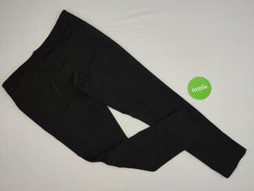 buty do czarnych rajstop: Spodnie materiałowe damskie, rozmiar XL — 3