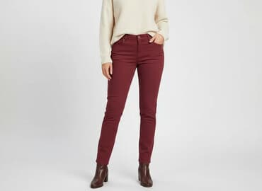 rajstopy świateczne: NEXT Petite, Spodnie materiałowe damskie, XL — 7