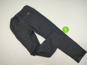 czarne spodnie spadochronowe: Chinosy dla mężczyzn, rozmiar S — 3