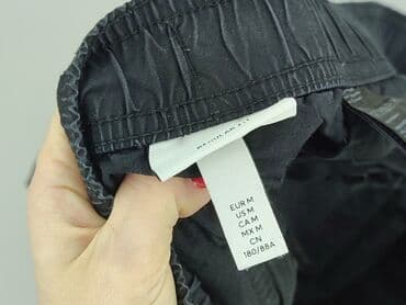 czarne jeansy pull bear: H&M, Szorty dla mężczyzn, M — 5
