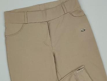 Trousers: Material trousers for women, size M — 1