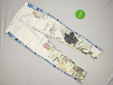biale jeansy: Jeansy damskie, rozmiar S — 2