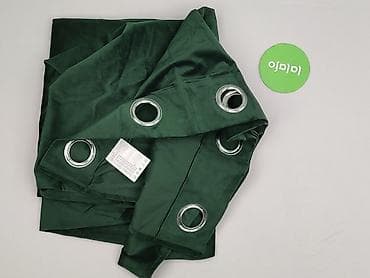 Dom i ogród: Zasłona welurowa na przelotkach – butelkowa zieleń - Materiał: 100% — 3