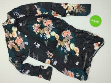 zara sukienka w kwiaty z bufiastymi rękawami: Zara, Women`s dress, size M — 3