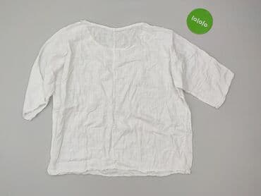 koszula puro lino: Bluzka damska, rozmiar 3XL — 3