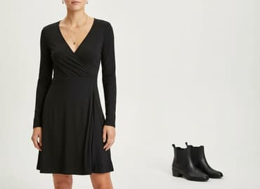 swiateczne body hm: H&M Basic, Sukienka damska, rozmiar S — 7