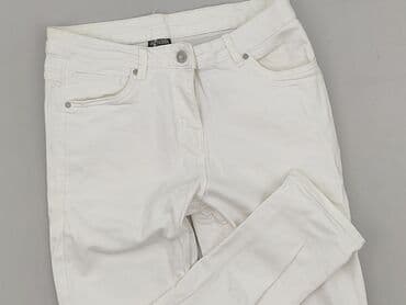 biale szerokie jeansy: UP2Fashion, Jeansy damskie, rozmiar L — 1