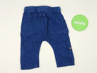 koszulka z traktorem dla chłopca: Denim pants, H&M, 6-9 months, condition - Perfect — 3