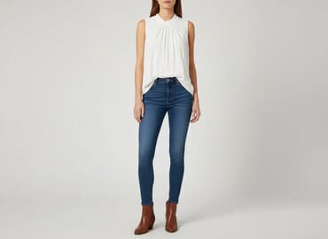 biała bluzka z krótkim rękawem reserved: Reserved, Bluzka damska, rozmiar S — 1