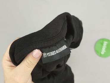 czarne t shirty damskie w serek: T-shirt damski, rozmiar S — 4