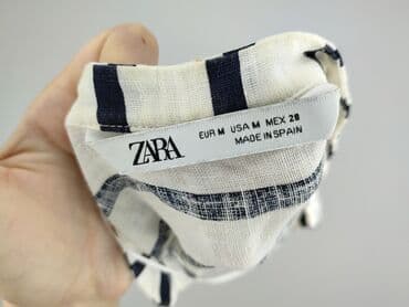 biała koszulowa sukienka zara: Zara, Koszula damska, rozmiar M — 6