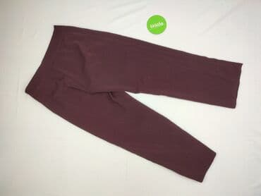 legginsy damskie bordowe: Legginsy Eleganckie damskie, rozmiar M — 3