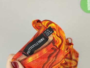 sukienka z marszczeniem na brzuchu plus size: PrettyLittleThing, Sukienka damska, rozmiar M — 4