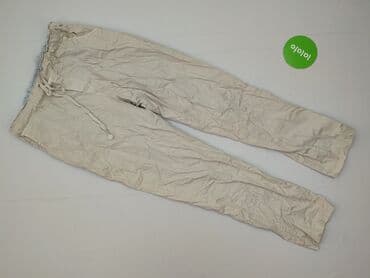 spodnie dresowe beżowe: Spodnie materiałowe damskie, rozmiar XL — 2