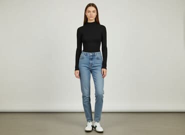 golfy z wiskozy: Amisu, Golf damski, rozmiar XS — 7