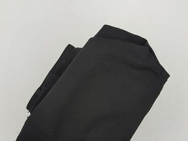 czarne spodnie z wysokim stanem reserved: Fransa, Spodnie materiałowe damskie, M — 6