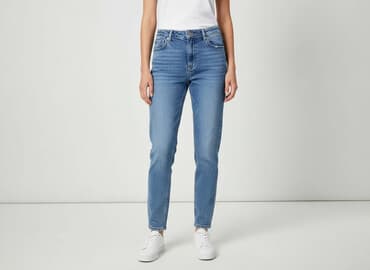 stradivarius mom jeans: Jeansy damskie, rozmiar XS — 6