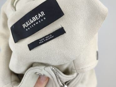 okee marynarka: PULL&BEAR, Kurtka skórzana damska, M — 5