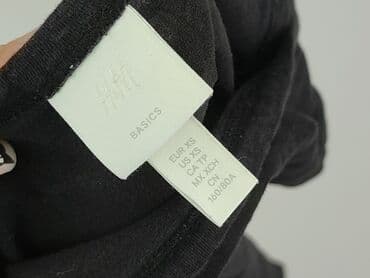bluzy damskie duże rozmiary: H&M Basic, Top damski, rozmiar XS — 5