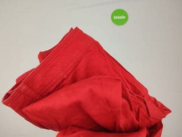jeansy czerwone damskie: H&M, Spodnie materiałowe damskie, rozmiar M — 6