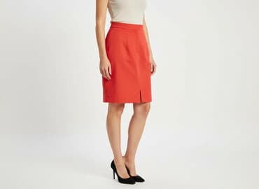 czerwone spódnice reserved: Spódnica damska, L — 8