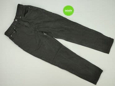 dżinsy z wysokim stanem czarne: H&M, Jeansy damskie, rozmiar XS — 3