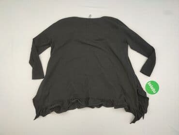 czarne bluzki z krótkim rękawem allegro: Women's blouse, size 4XL (EU 48) — 3