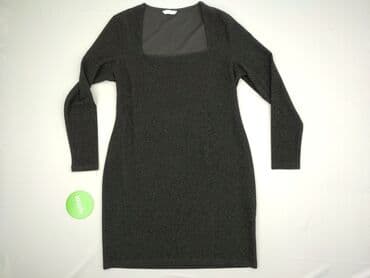 sukienka srebrna cekiny h: H&M, Women`s dress, size M (EU 38) — 2