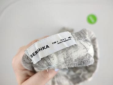 spodnie dehe: Bershka, Spodnie materiałowe damskie, rozmiar S — 4