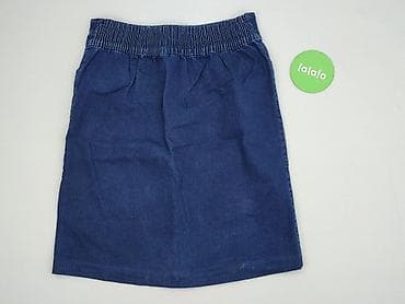 jeans raw blue: Spódnica damska, rozmiar L — 3