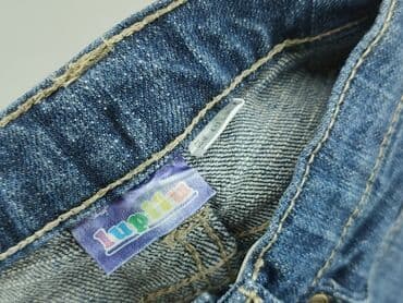 reserved woskowane spodnie: Denim pants, Lupilu, 9-12 months, condition - Very good — 4