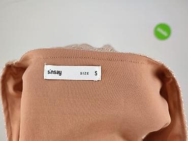 bezowe: Sinsay, Sukienka damska, rozmiar S — 4