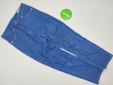 dżinsy z wysokim stanem czarne: Jeansy damskie, M — 2