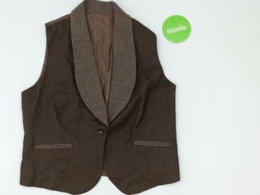 skórzana kamizelka do sukienki: Kamizelka damska, rozmiar 4XL — 2