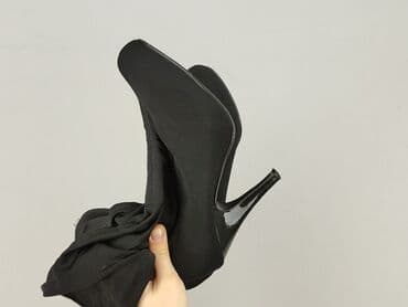 buty na platformie czarne ccc: Kozaki damskie, rozmiar 37 — 5