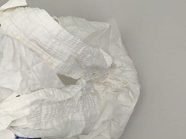 białą bluzka z długim rękawem zara: Zara, Bluzka damska, rozmiar L — 6