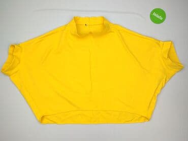 żółte bluzki z krótkim rękawem: Bluzka damska, rozmiar One size — 2