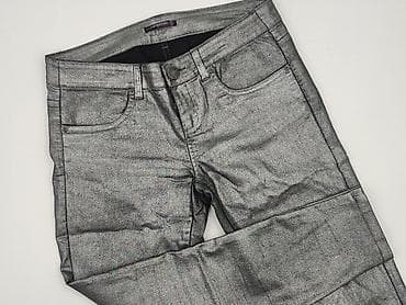 modne jeansy cropped: Terranova, Jeansy damskie, rozmiar S — 1