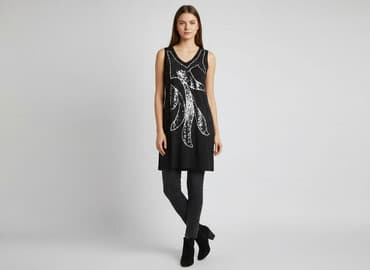 czarne bluzki sylwestrowa: Tu, Сукня жіноча, розмір S — 1