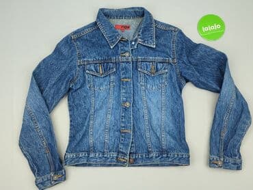 czarne jeansy lee damskie: &Now, Kurtka jeansowa damska, rozmiar M — 2