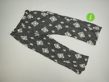 czarne cargo pull and bear: Spodnie materiałowe damskie, rozmiar M — 3